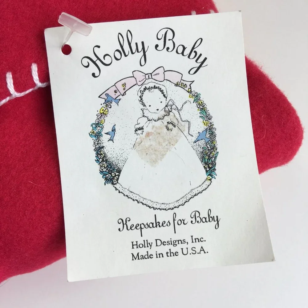 Holly Baby Little Red Lamb Coat Super Cute